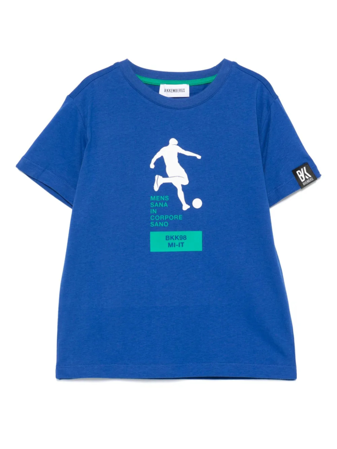 

Футболка с принтом BIKKEMBERGS KIDS, синий