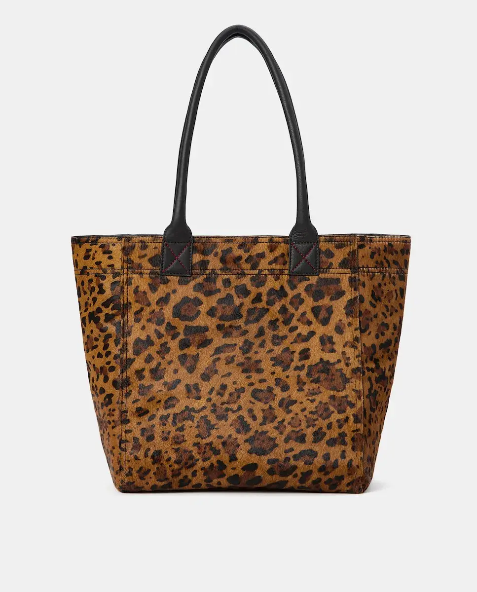 

Сумка-шоппер с анималистичным принтом Stella Rittwagen, коричневый