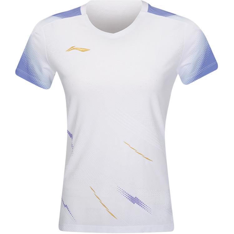 

Футболка для бадминтона женская LINING, белый