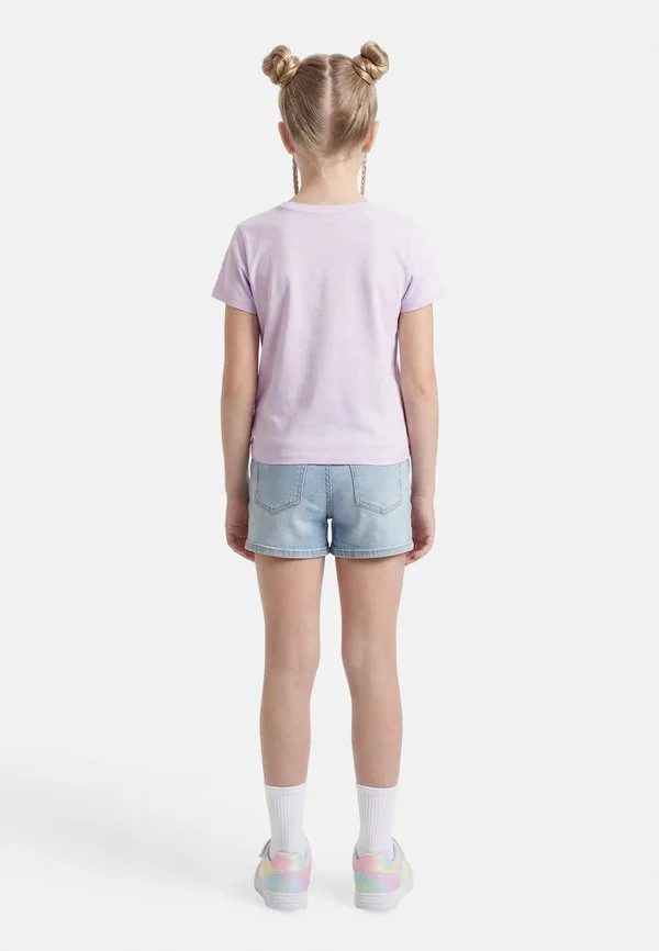 Футболка с принтом в виде бокового узла и изображения мороженого. Abercrombie & Fitch, Orchid Petal — фото 2