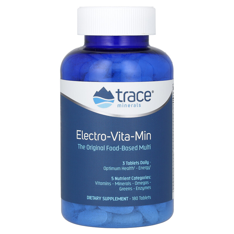 

Trace, Electro-Vita-Min, 180 таблеток