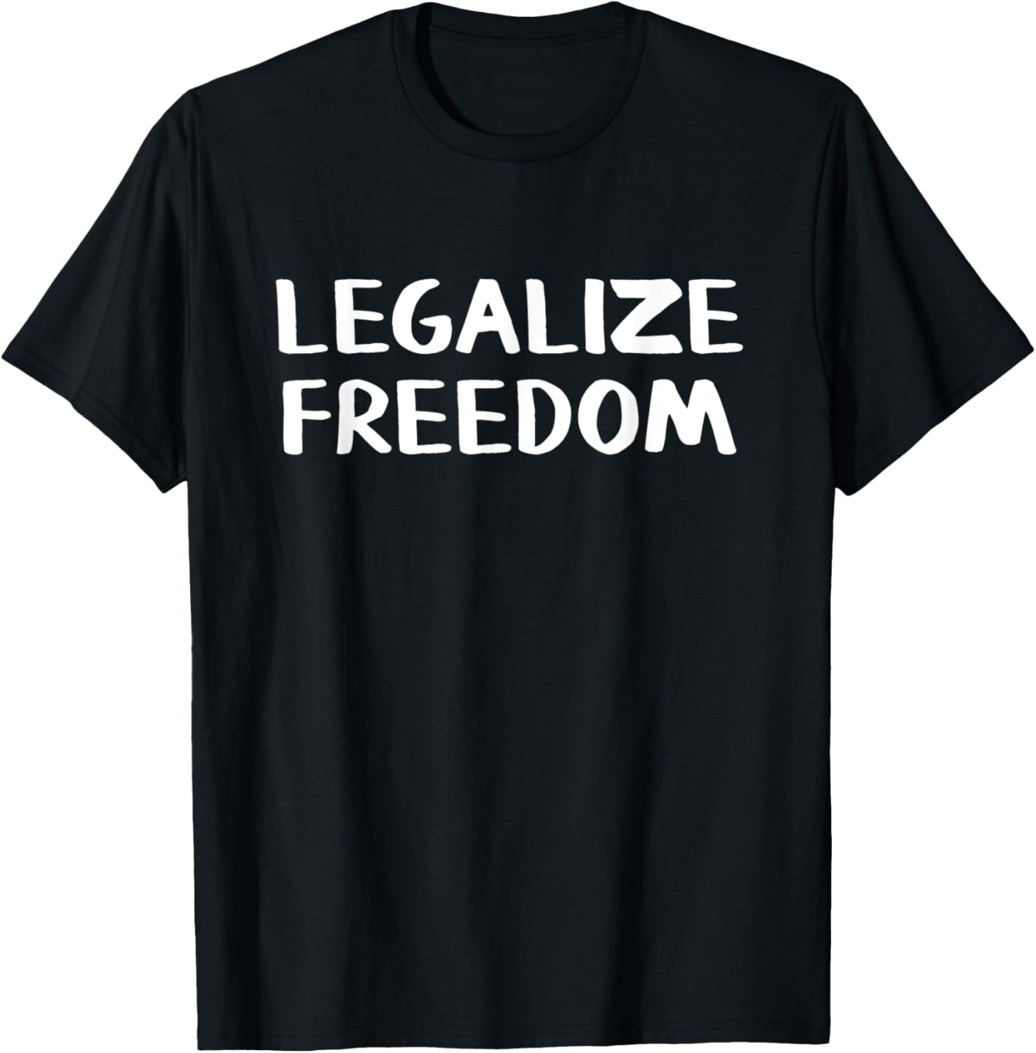 

Футболка «Законодательство свободы», черная Legalize Freedom