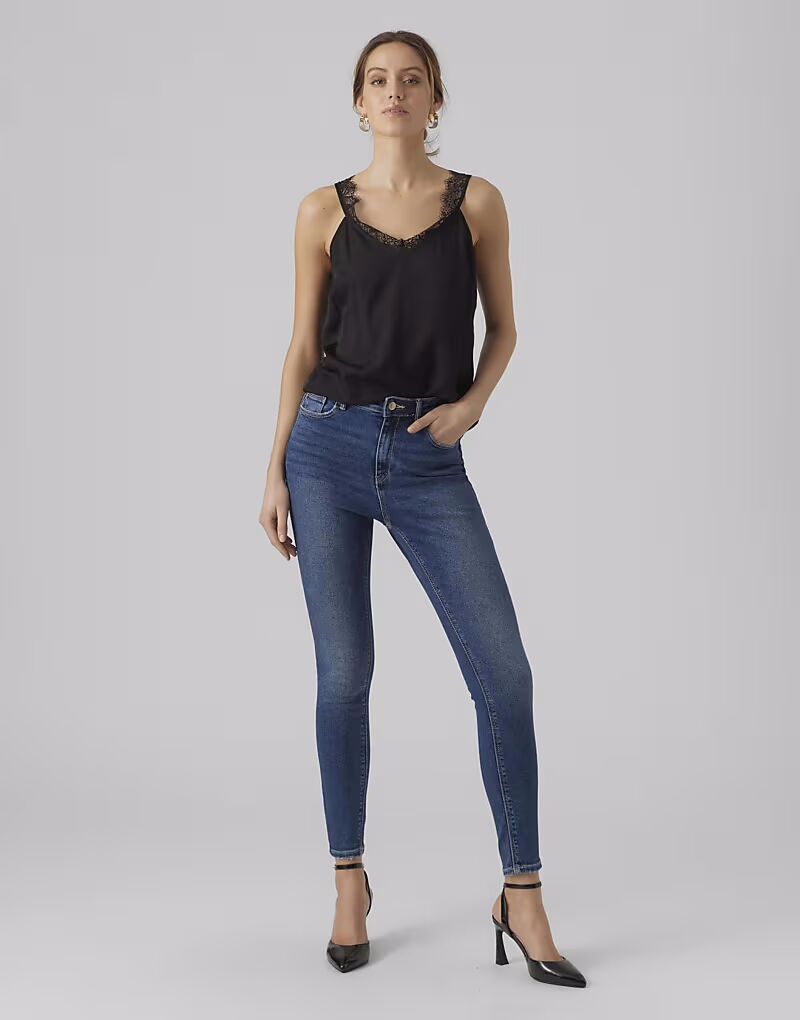 

Джинсы Vero Moda Skinny fit из темно-синего денима