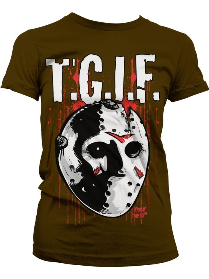 

Футболка Friday The 13th, коричневый