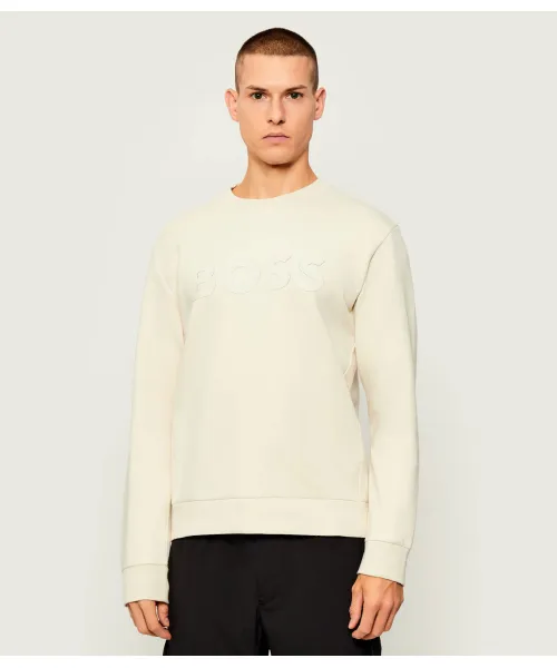 

Толстовка Salbo Regular fit Boss Green, бежевый