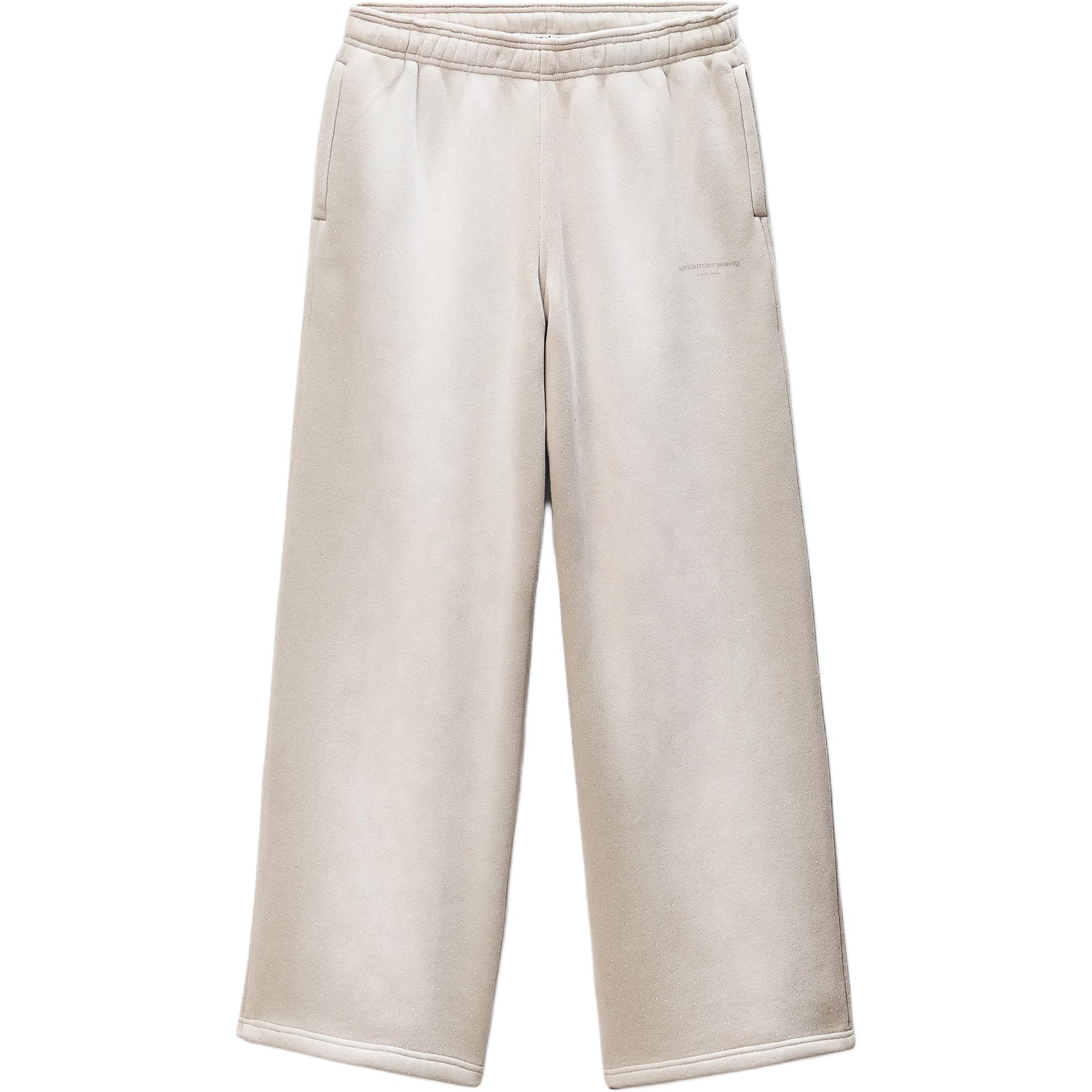 

Брюки с логотипом Alexander Wang, хаки