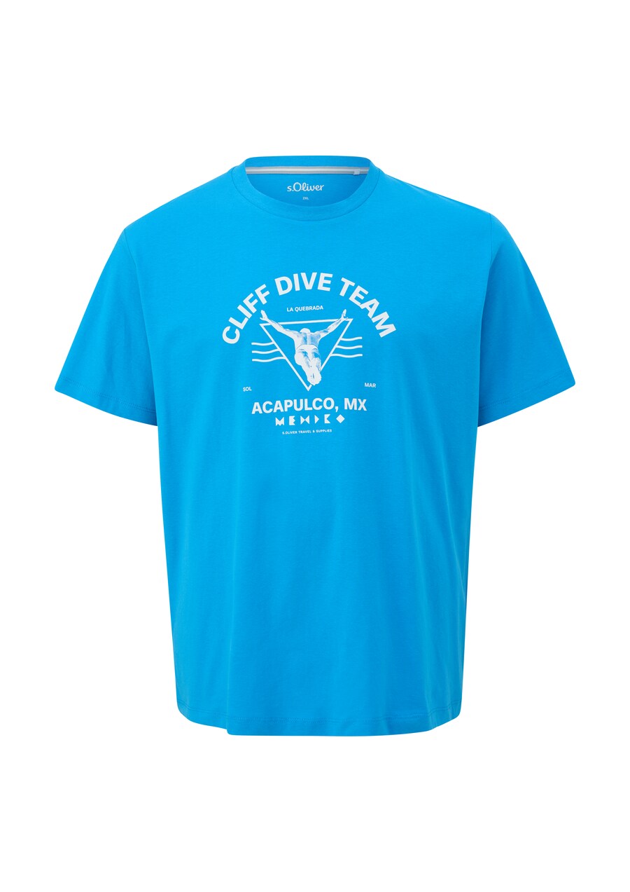 

Классическая футболка s.Oliver Shirt, синий