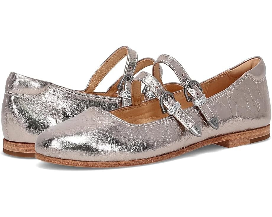 

Туфли на плоской подошве Frye Carson Multi Mary Jane, цвет Rose Gold