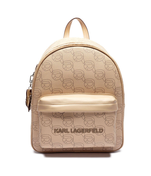 

Рюкзак Karl Lagerfeld Ikon Mono, бежевый