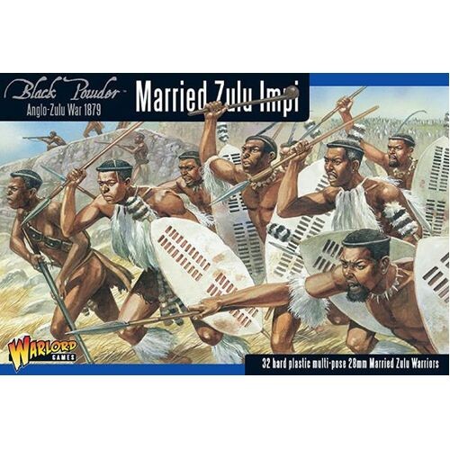 

Фигурки Married Zulu Impi Warlord Games