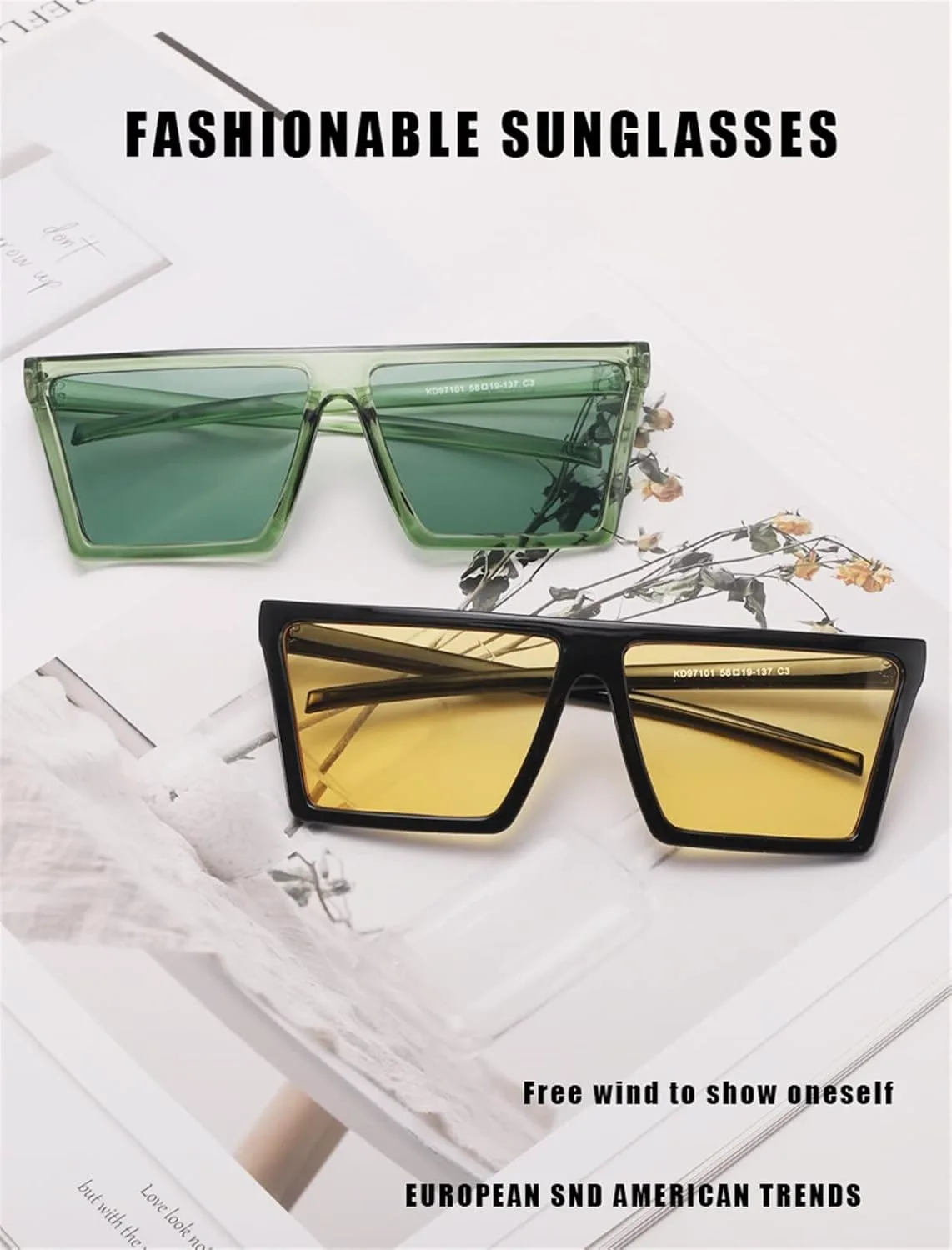 

Солнцезащитные очки XINXIN в стиле ретро, ​​квадратные, панк, для мужчин и женщин, пляжные солнцезащитные очки для отдыха на природе (Цвет: B, Размер: Средний), B