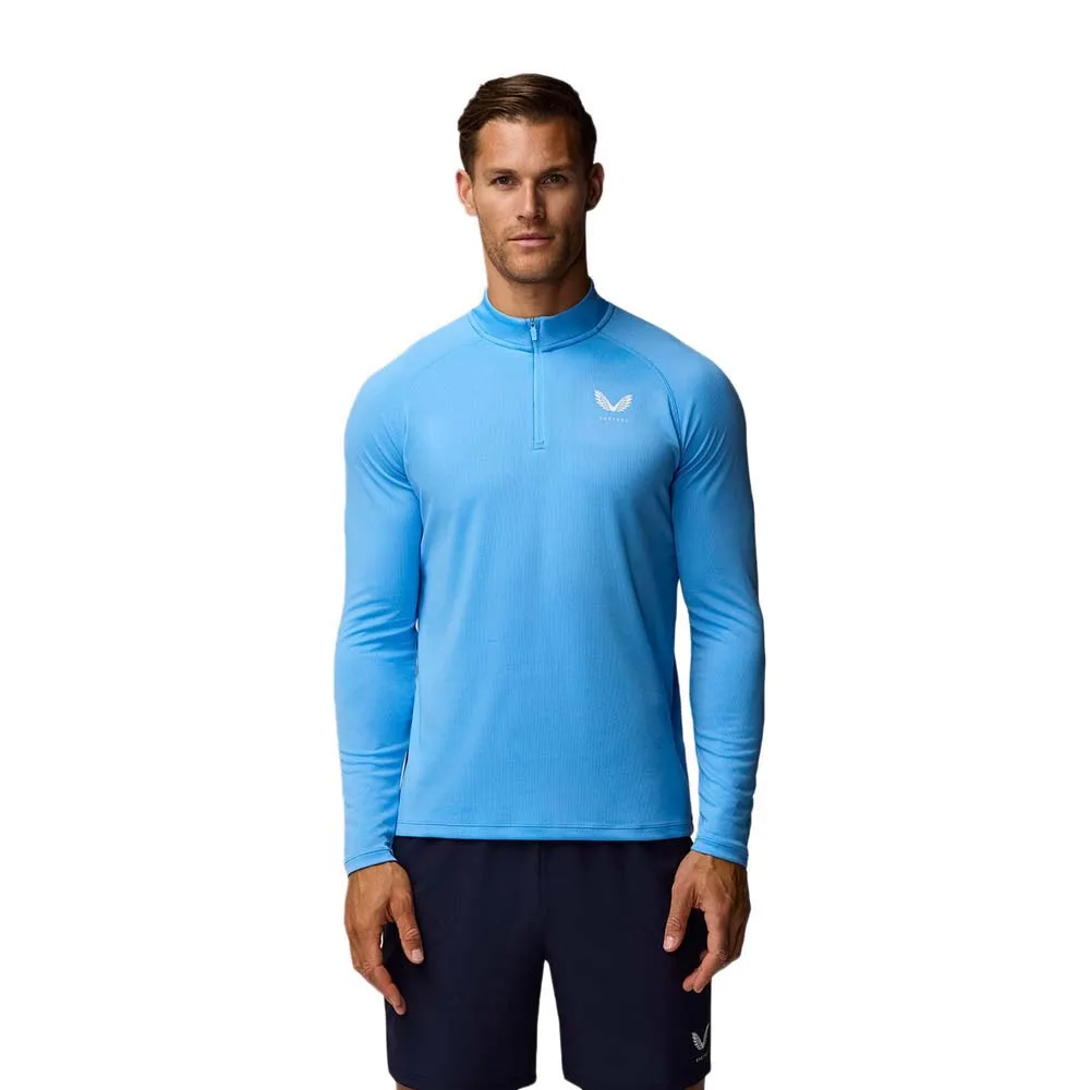 

Толстовка Castore Adapt half zip, синий