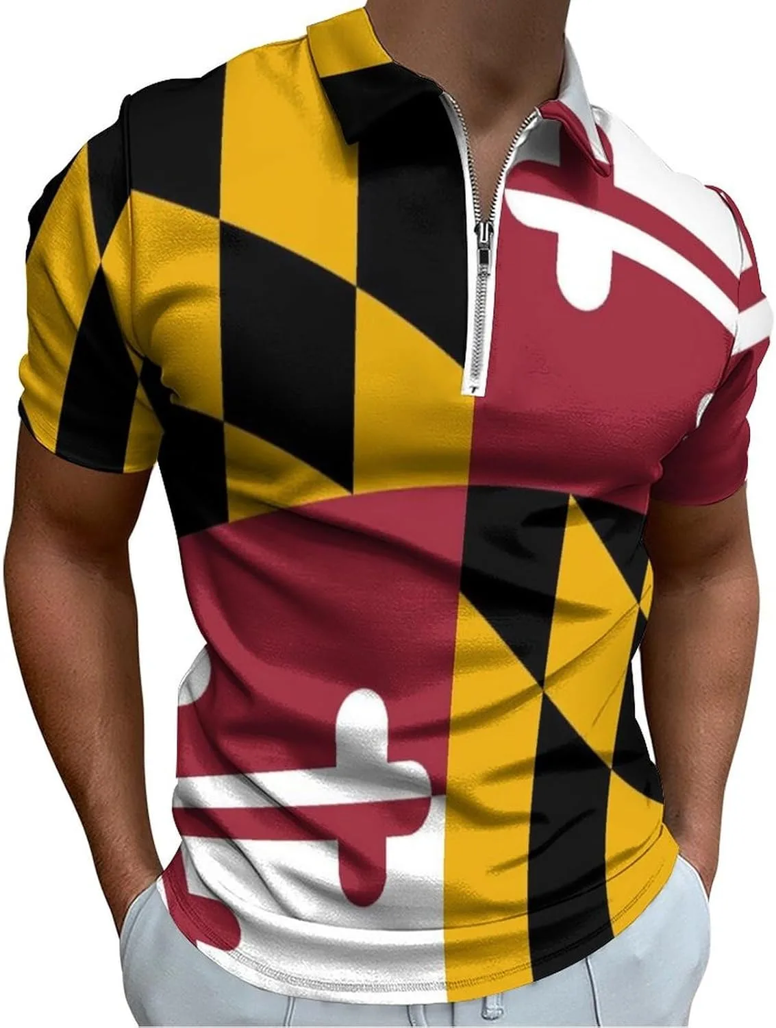 

Мужская поло с коротким рукавом Casual Solid Dry Fit PPIKTC