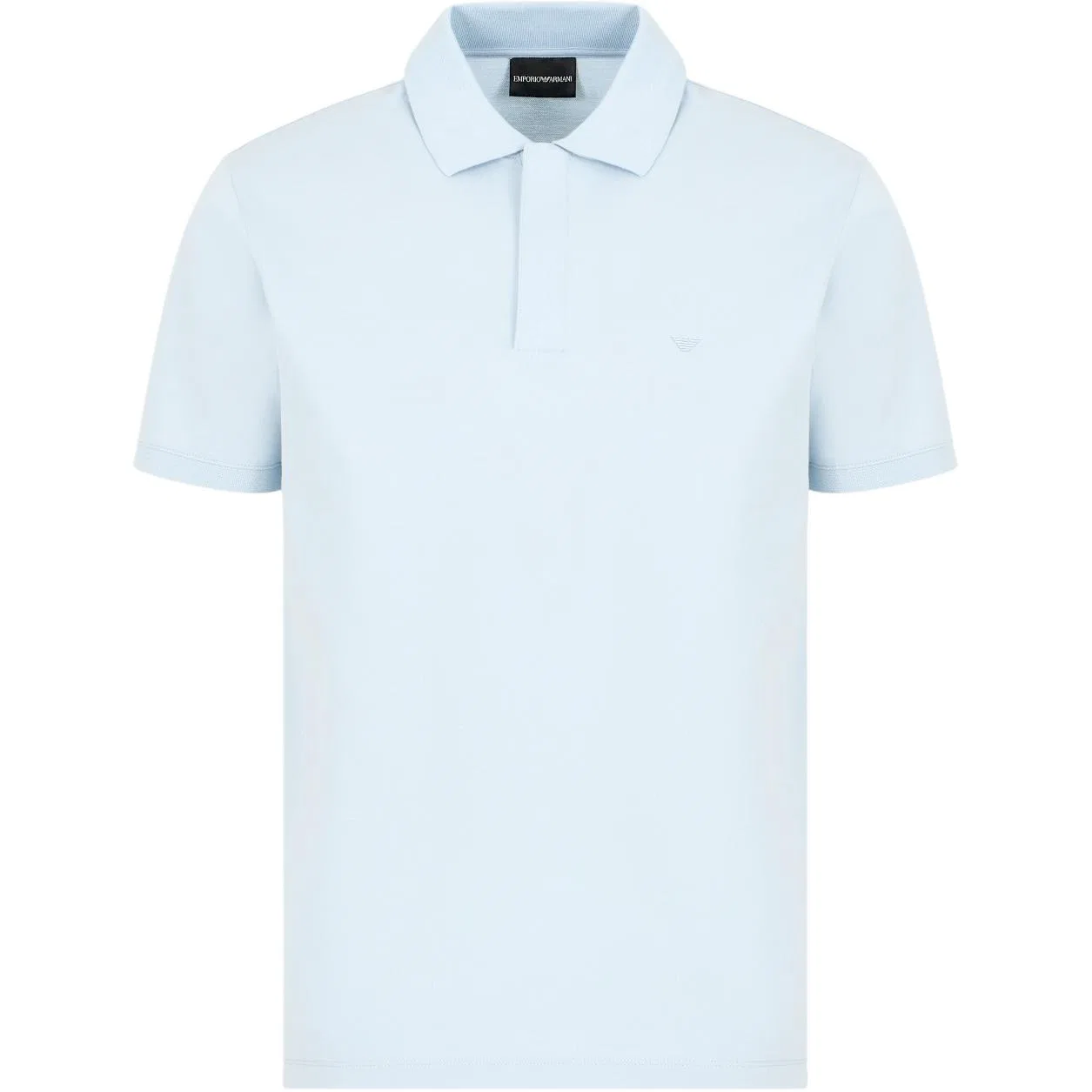Поло из пике EMPORIO ARMANI, Blue