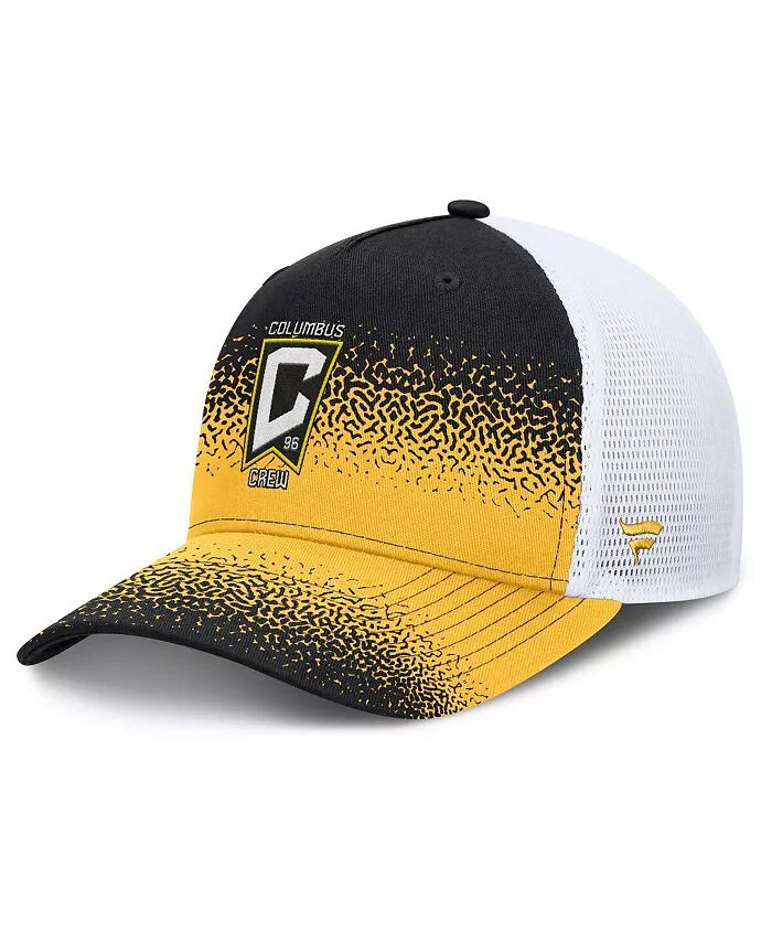 

Мужская черная регулируемая кепка Columbus Crew Libero Trucker Fanatics