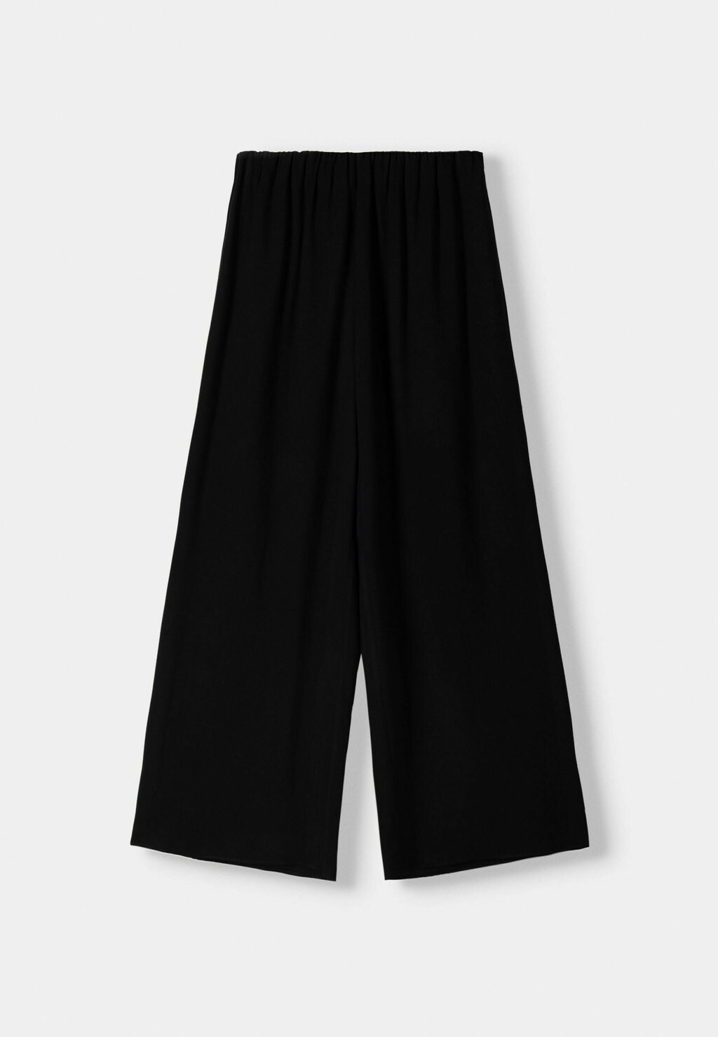 

Брюки WIDE Bershka, черный деним