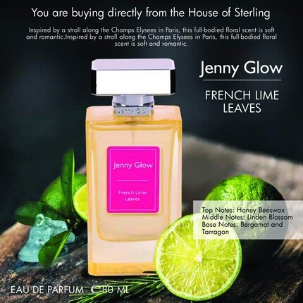 Jenny Glow French Lime Leaves Eau De Parfum 80ml Unisex — фото 3