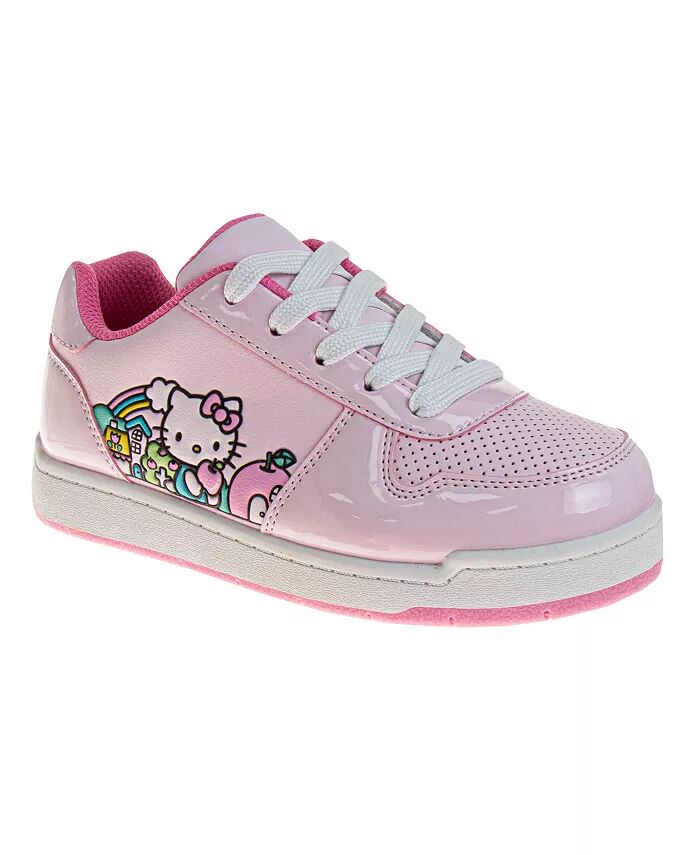 

Кроссовки на шнуровке для маленьких и больших девочек Hello Kitty