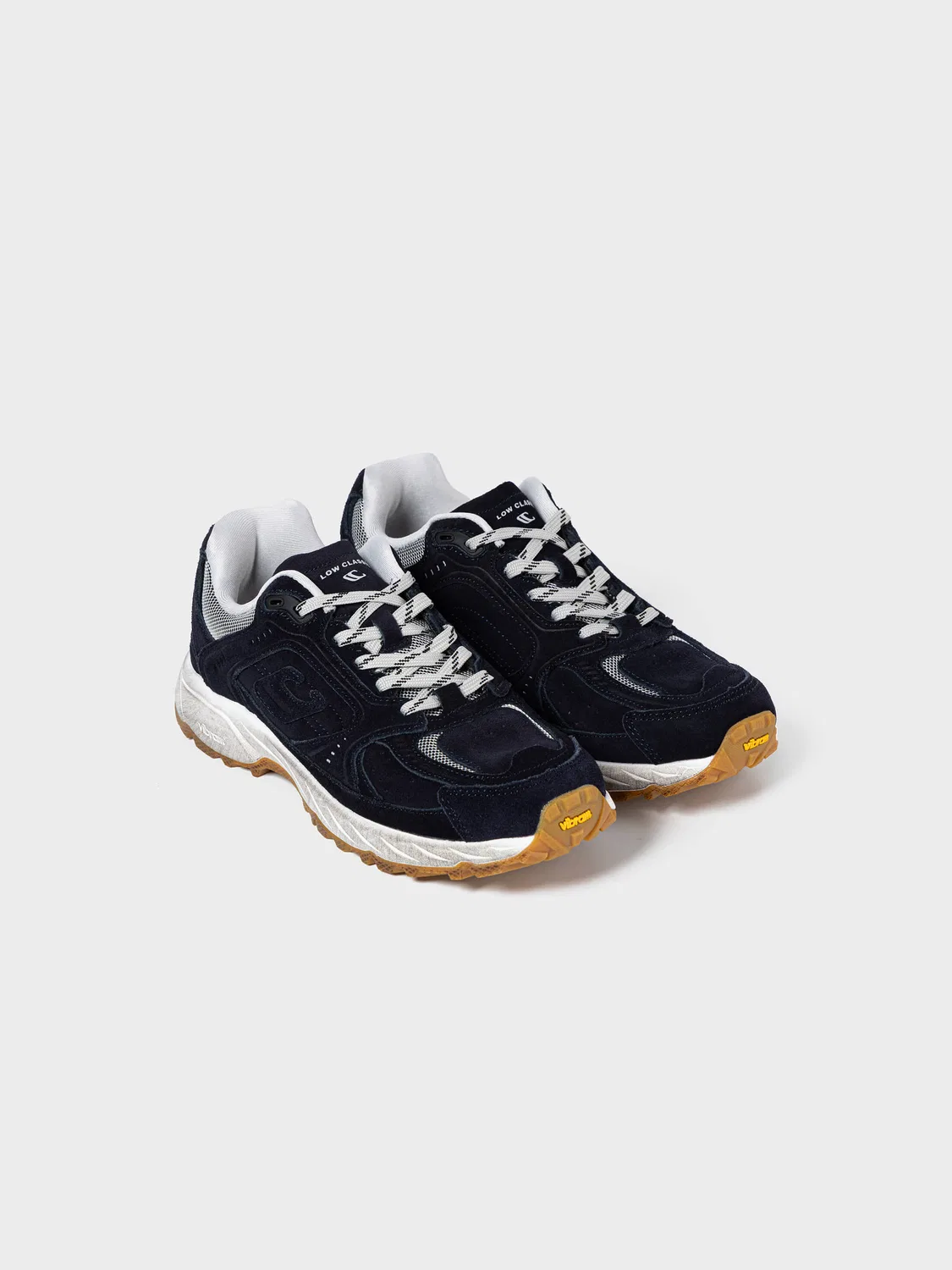 Мужские синие кроссовки Botany Vibram от Low Classic — фото 3