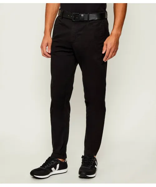 

Брюки чинос ds-1 Tapered fit Boss Orange, черный