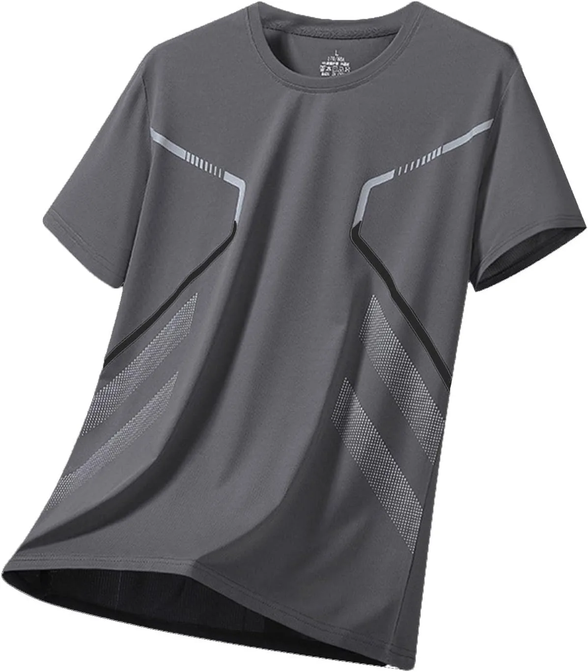 

Футболка для тренировок мужская, короткий рукав, легкая, эластичная