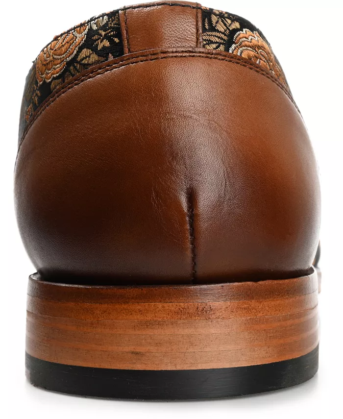 Мужские туфли Jack Handcrafted Leather, Velvet and Wool Taft, мультиколор — фото 3