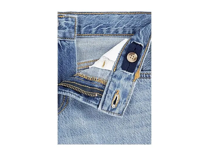 Джинсы свободного кроя Afb Loose Fit Jeans abercrombie kids, Bright White — фото 4
