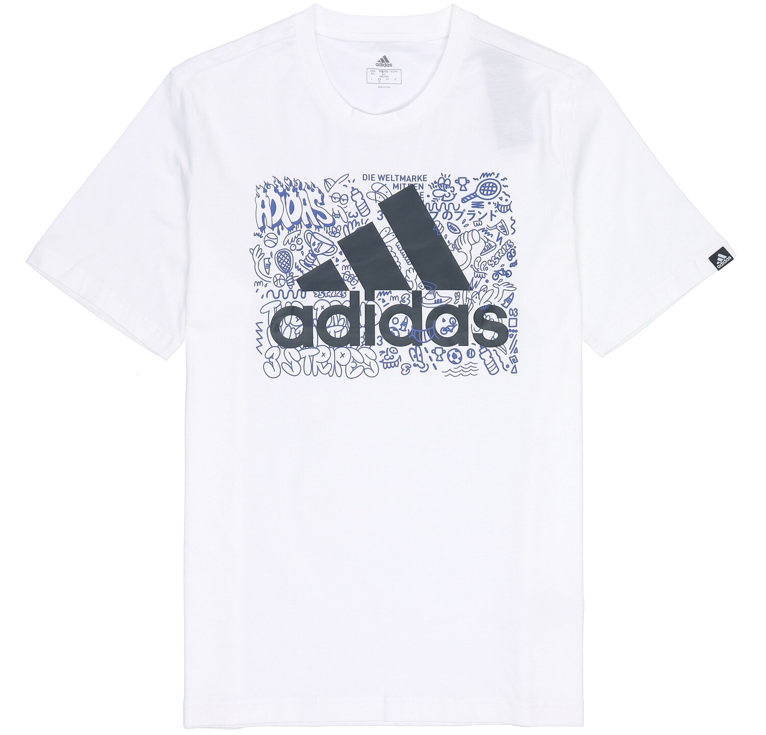 

Футболка мужская белая Adidas, белый