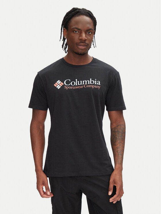 

Футболка обычного кроя Csc Basic Logo 1680053 Columbia, черный