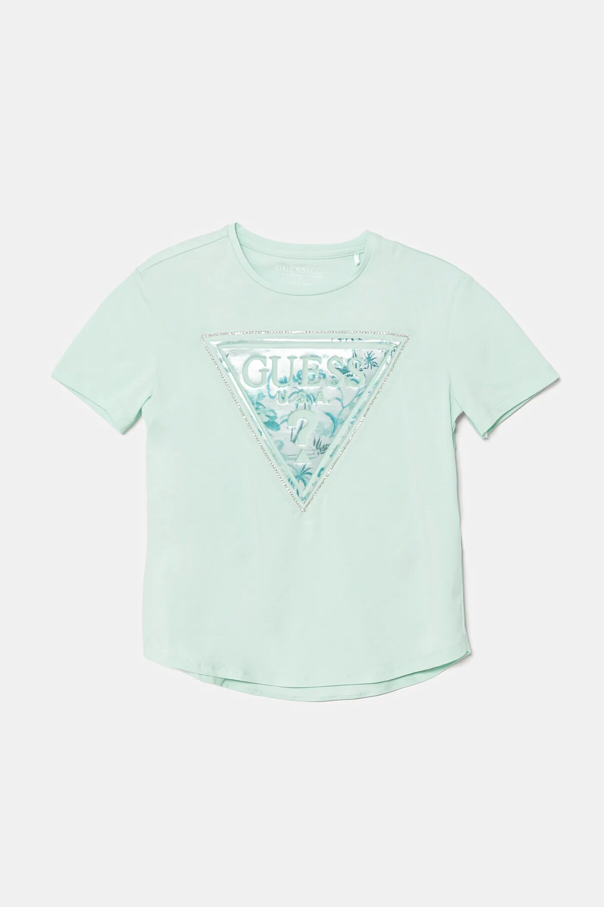 

Детская футболка Guess, бирюзовый