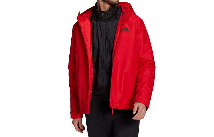 

Куртка мужская алая Adidas, цвет Scarlet