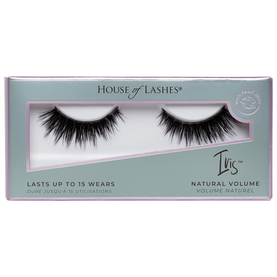 

Накладные ресницы из искусственной норки, не тестируемые на животных. House of Lashes, Iris