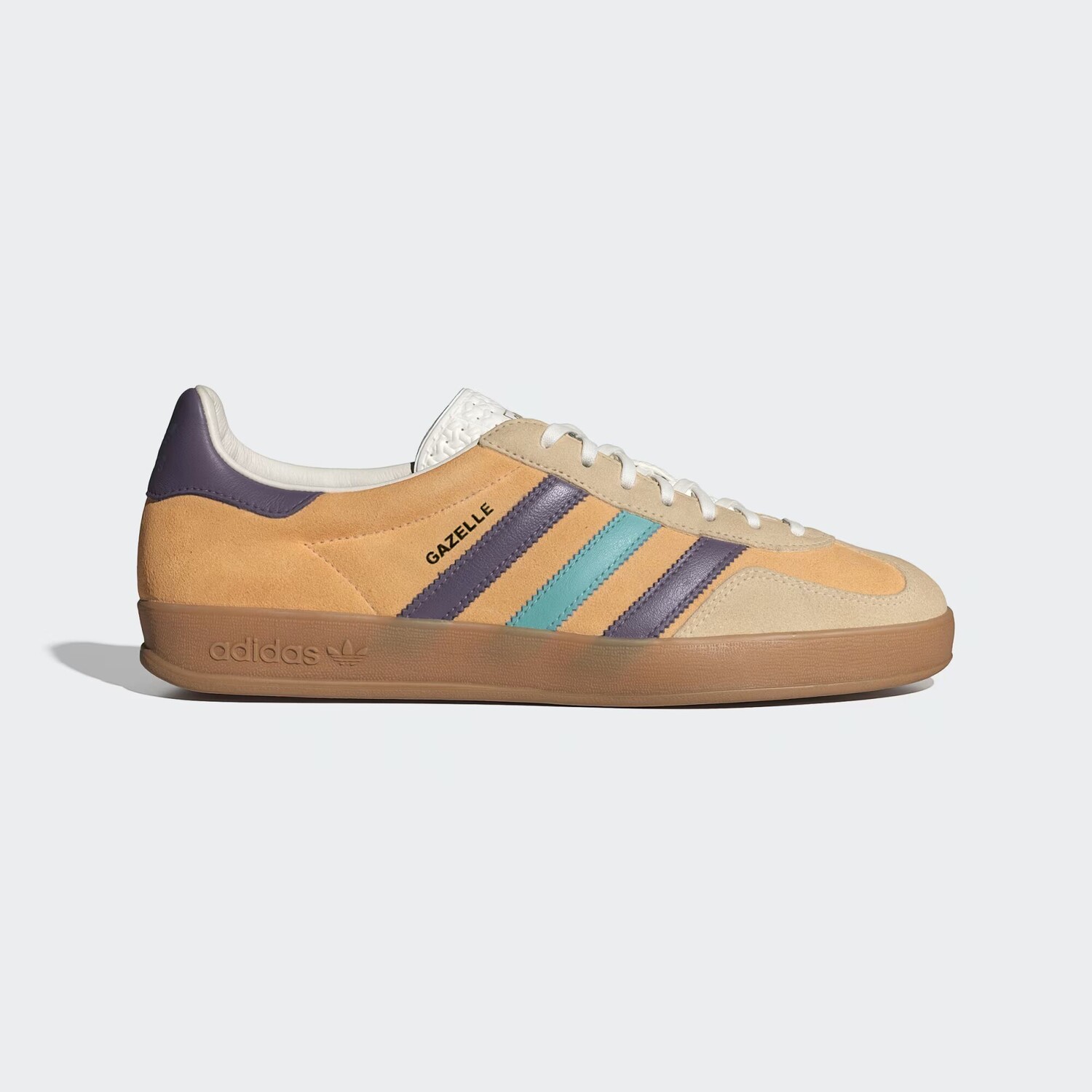 

Домашние кроссовки Gazelle Adidas, цвет Glow Orange/Shadow Violet/Off White