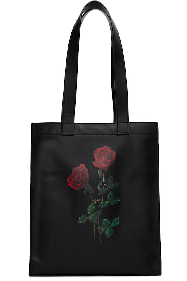 

Ernest W. Baker Сумка-Тоут с принтом черных роз