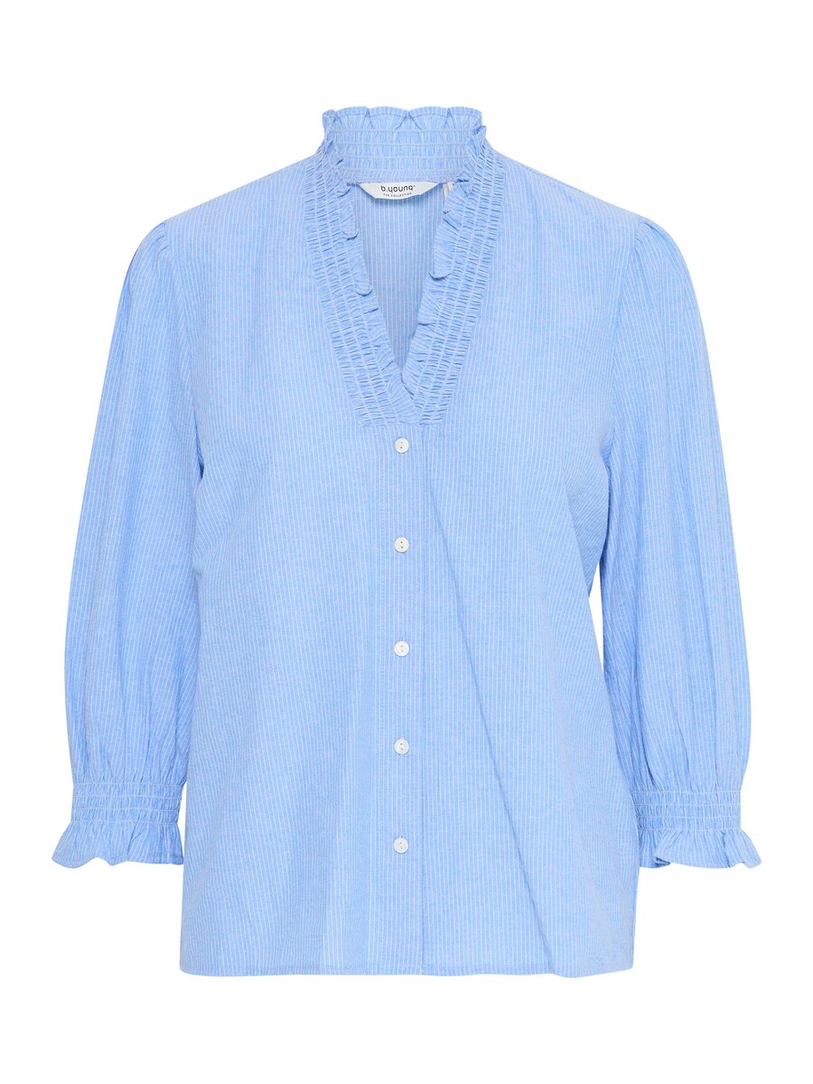 

Блузка с коротким рукавом b.young Blouse Istribe, светло-синий