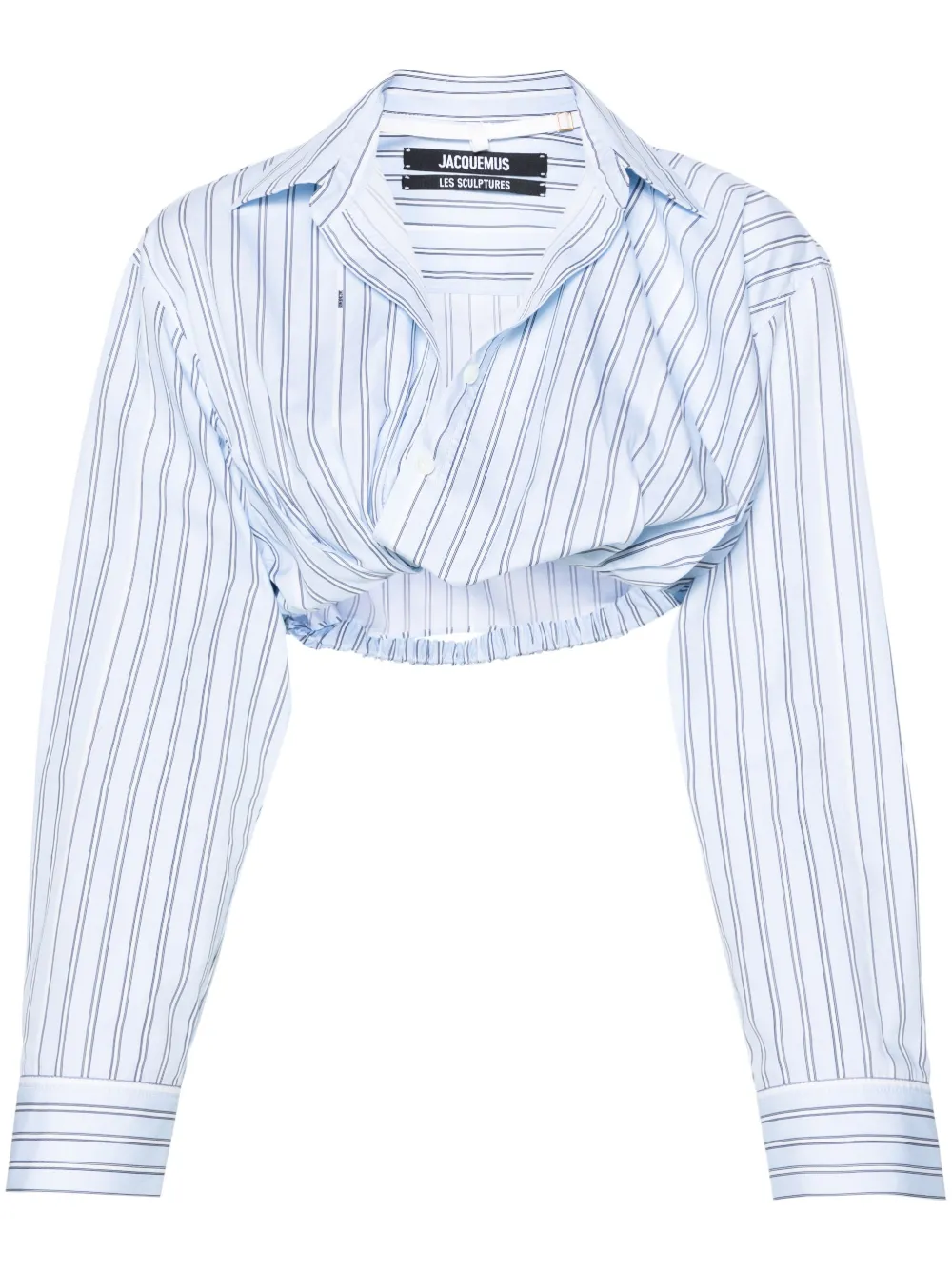 

Рубашка La Chemise Bahia в полоску JACQUEMUS, синий