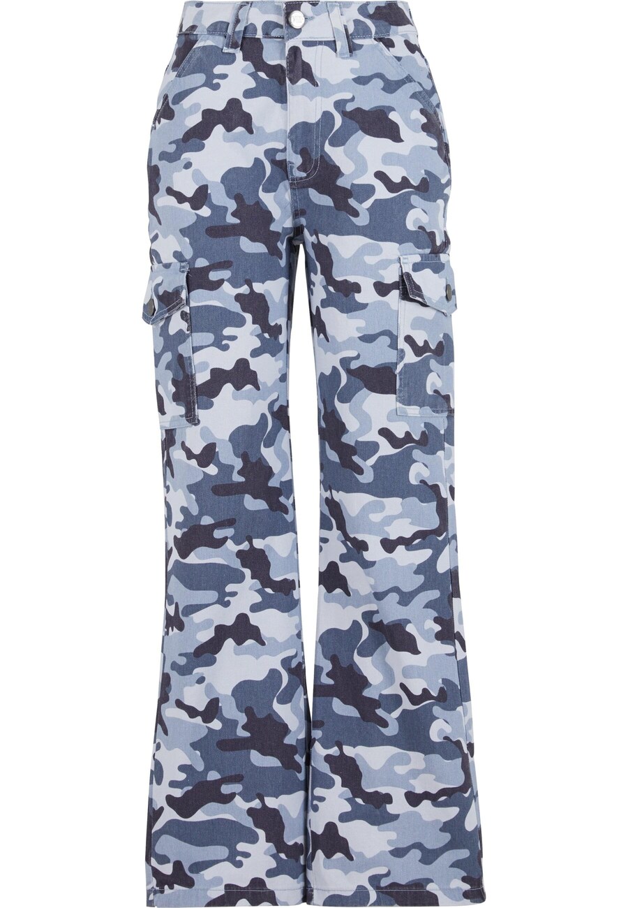 

Джинсы карго с широкими штанинами DEF, синий