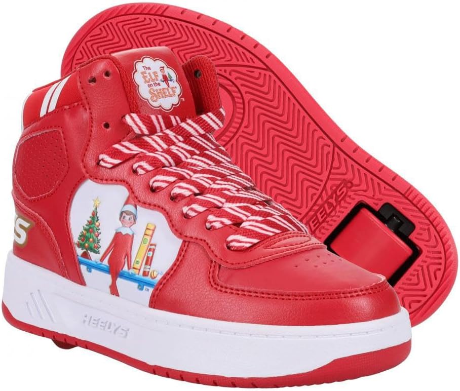 

Кроссовки Heelys Unisex-Child Elf on The Shelf Pro 20, белый/красный