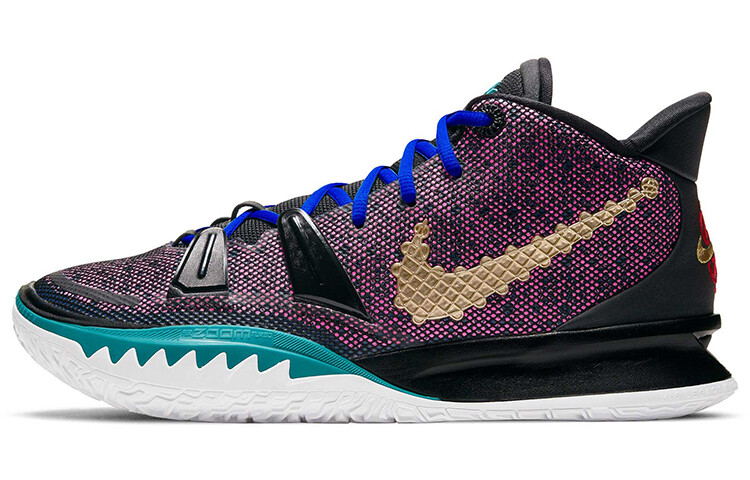 

Кроссовки Nike Kyrie 7, фиолетовый/синий/мультиколор