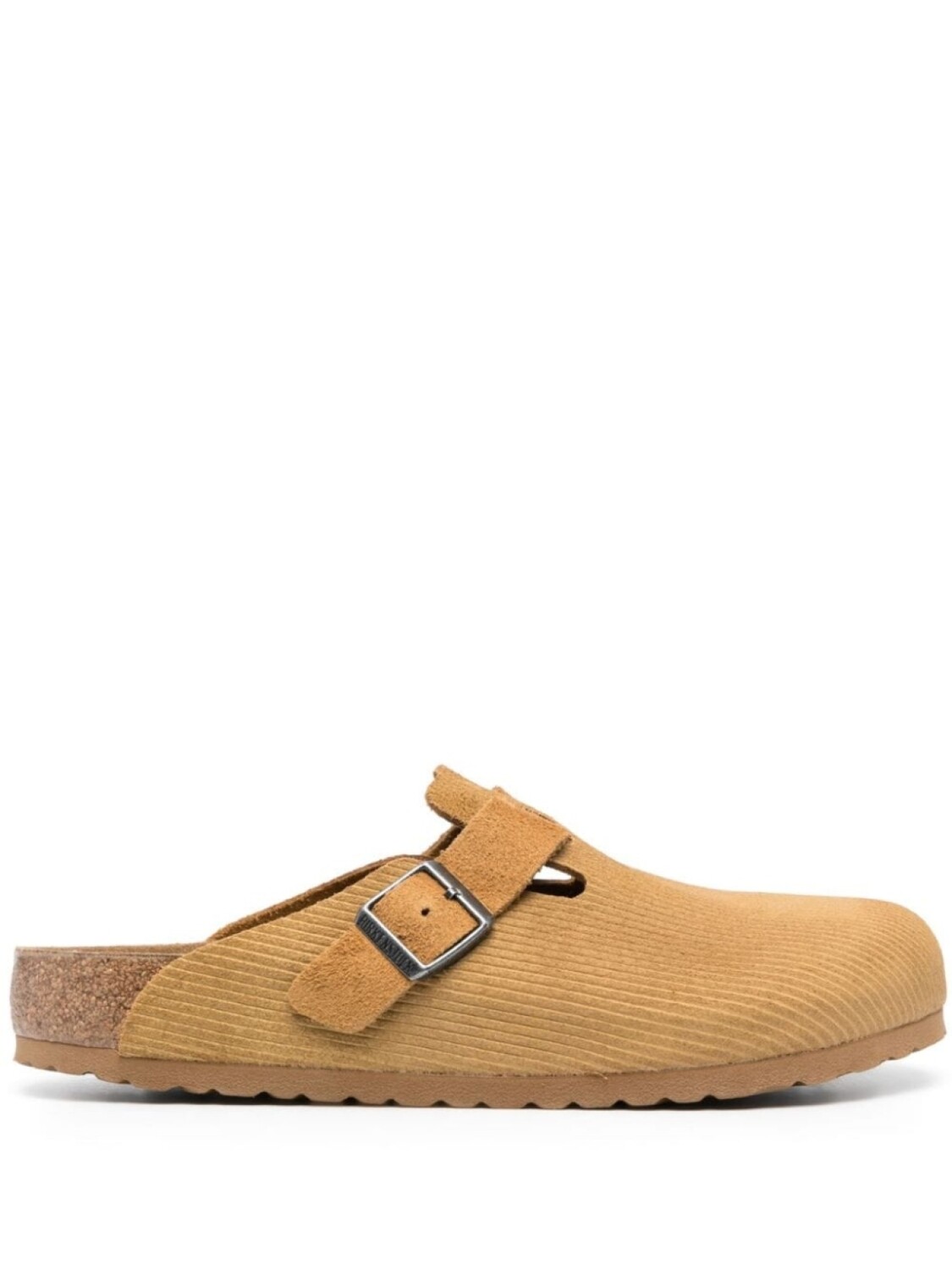 

Birkenstock вельветовые слиперы Boston, нейтральный цвет