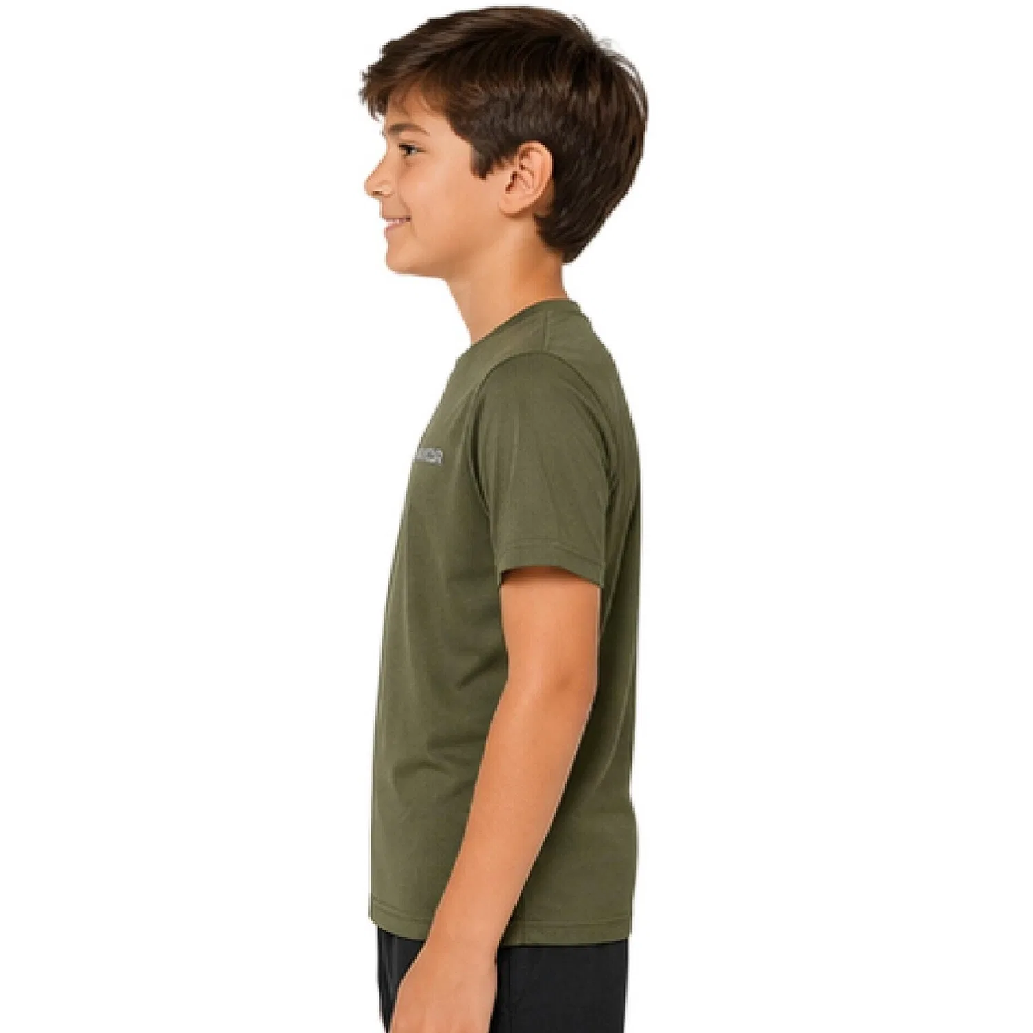Детская футболка с принтом Logo Kinder Marine OD Grun Under Armour, Graugrun — фото 3
