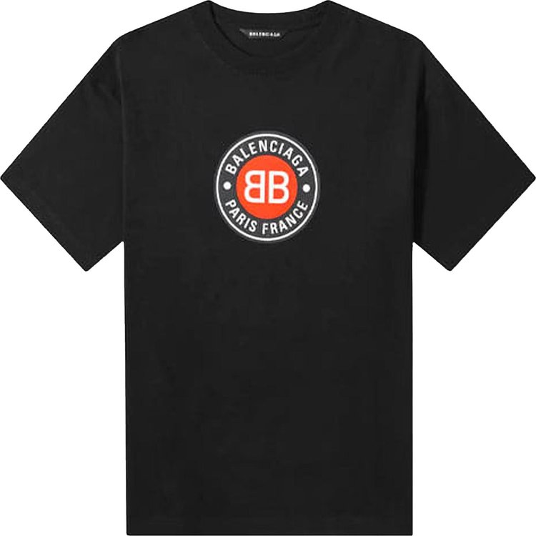 

Футболка Balenciaga Logo T-Shirt 'Black', черный