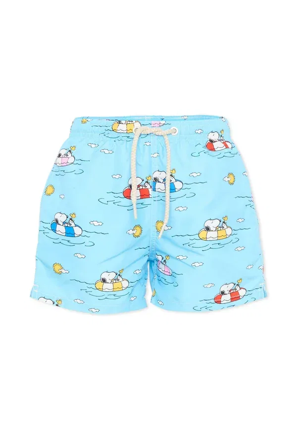Плавки с принтом Peanuts Mc2 Saint Barth, light blue, светло-голубой