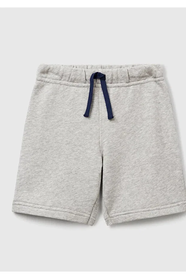 Детские шорты для мальчиков с логотипом United Colors Of Benetton, Gray Melange