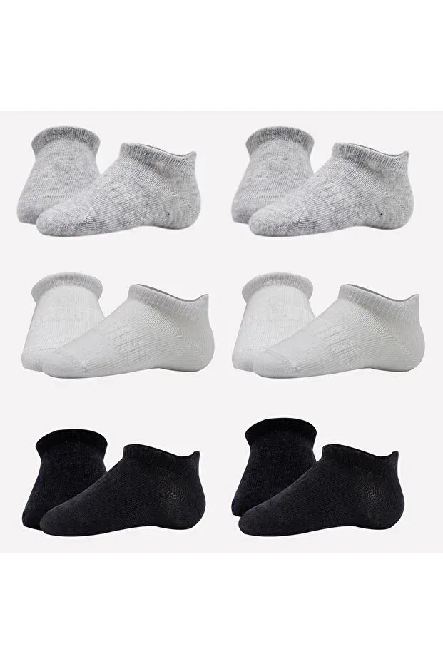 Детские носки для новорожденных хлопковые Bistyle, Gray — фото 2