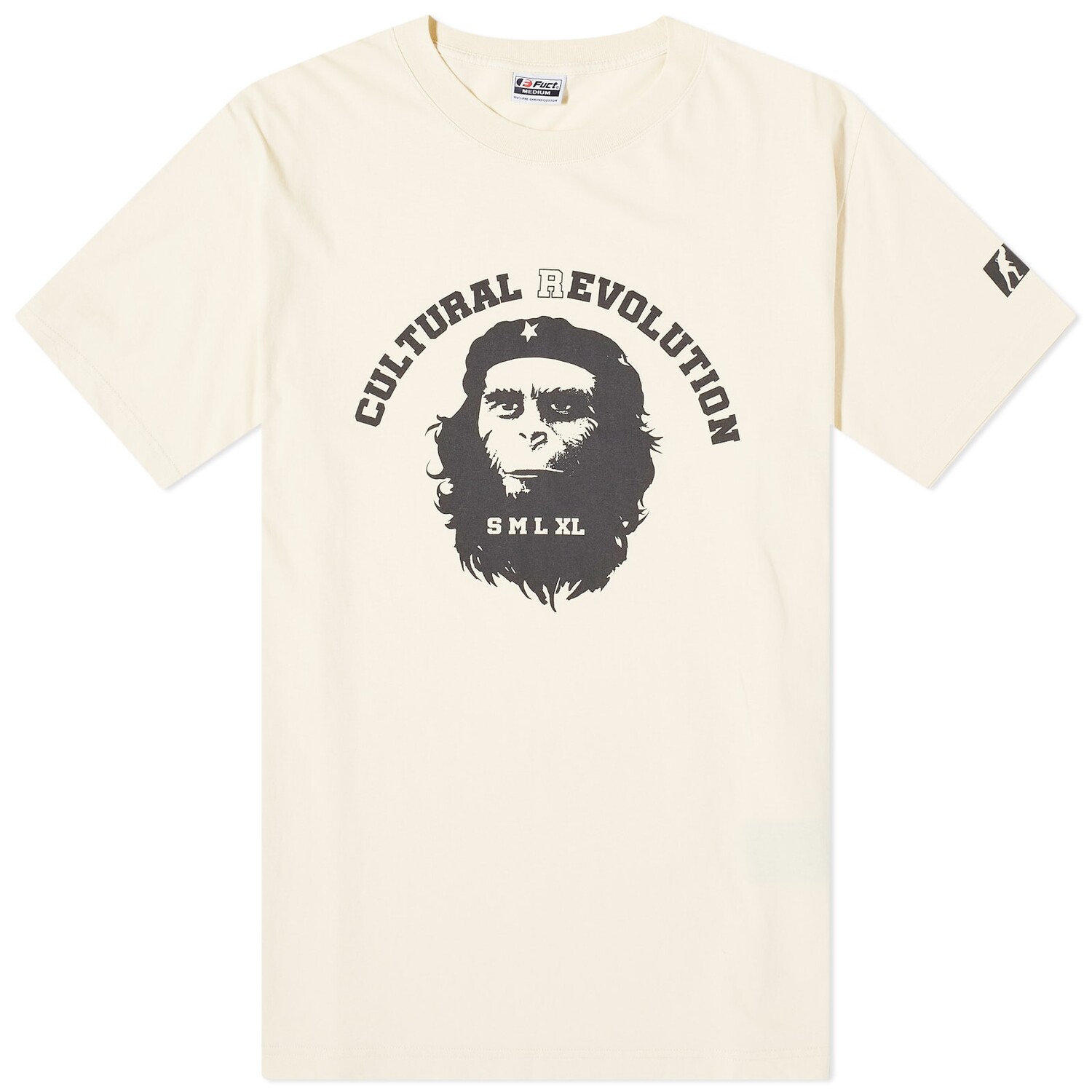 

Футболка Fuct Ape Logo, светло-бежевый