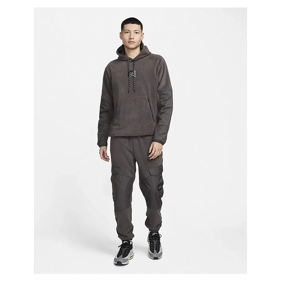 Спортивный худи с капюшоном Air Max Fleece Nike, Серый