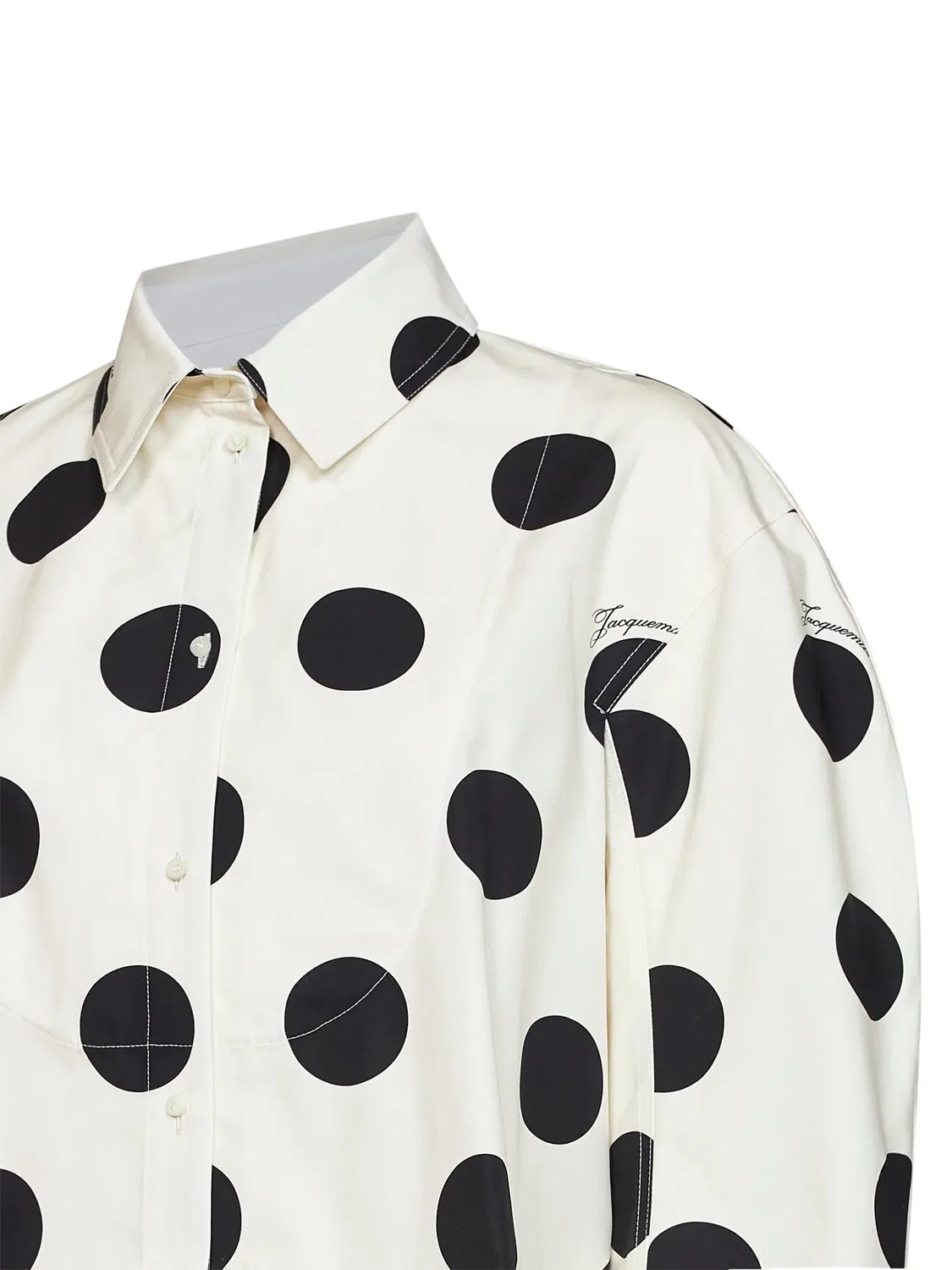 Jacquemus Рубашка Citta нейтральные тона — фото 3