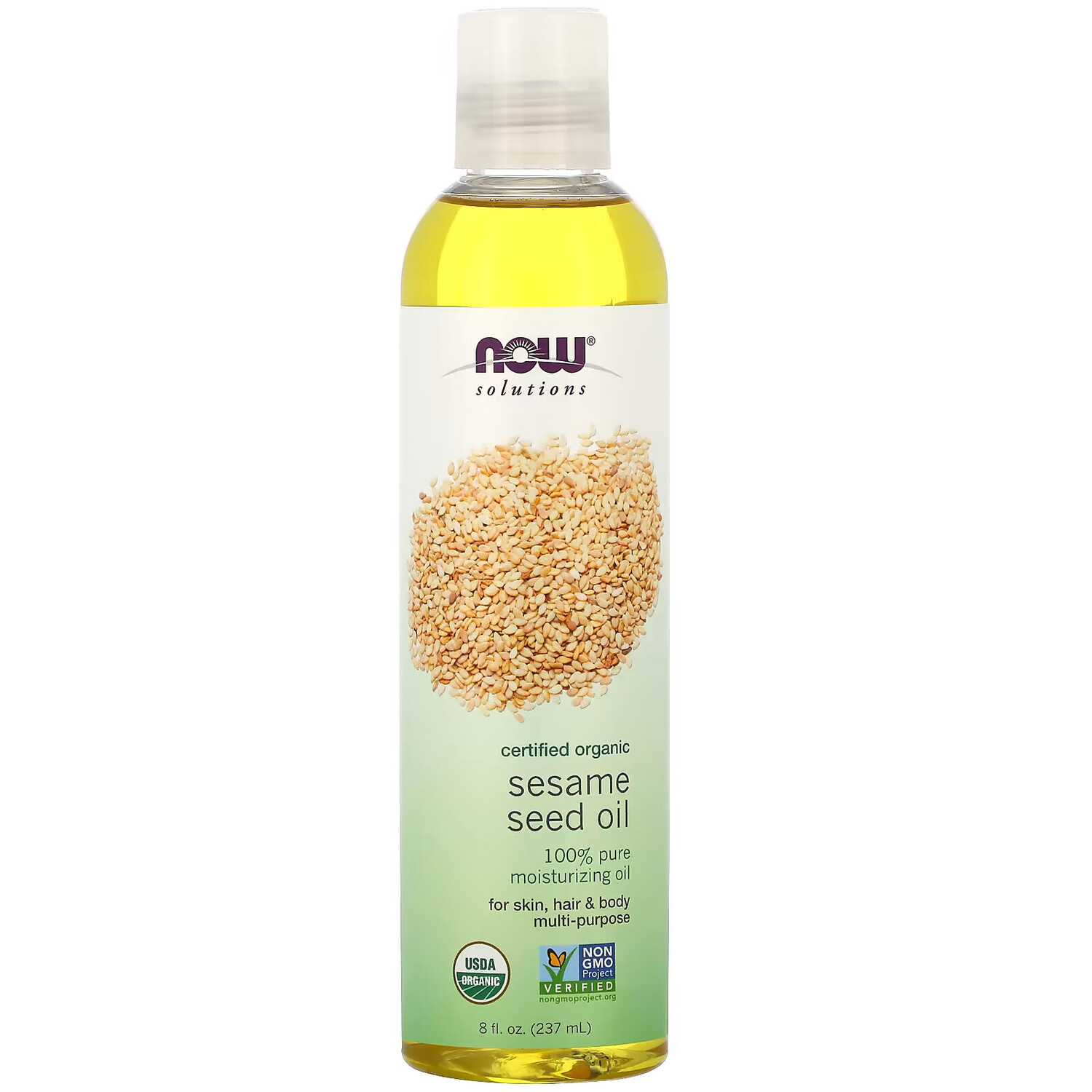 

Кунжутное масло NOW Foods Solutions, 237 мл