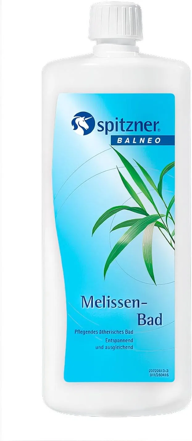 Масло для ванн Spitzner Balneo Melissen-Bad, 1000 мл, Мелисса